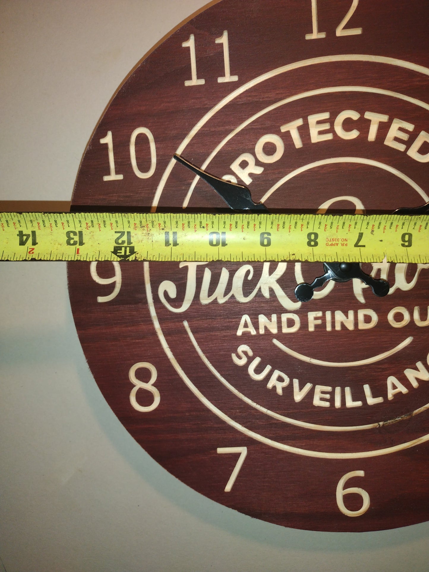 F around and find out clock.