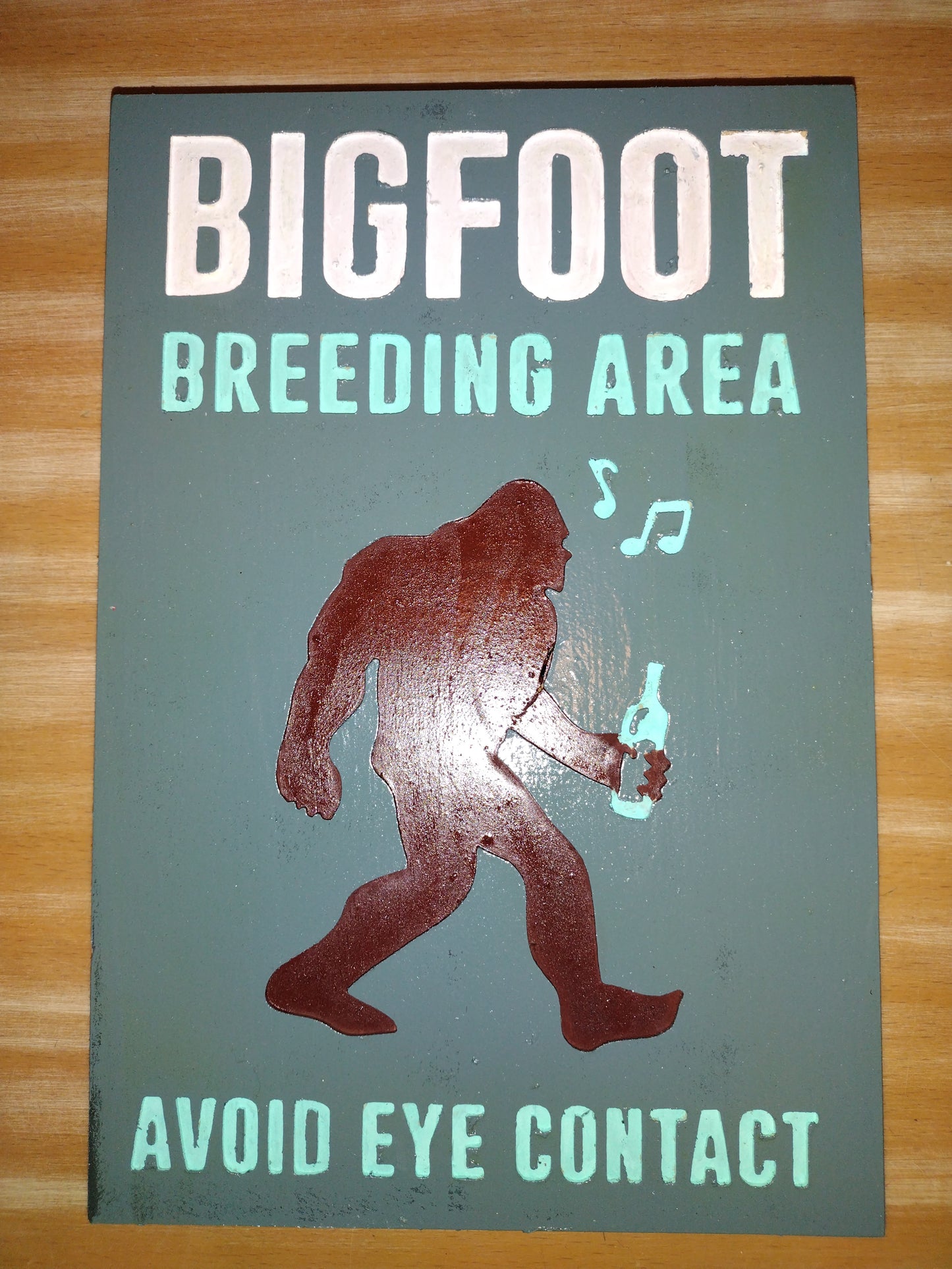 Bigfoot breeding area.