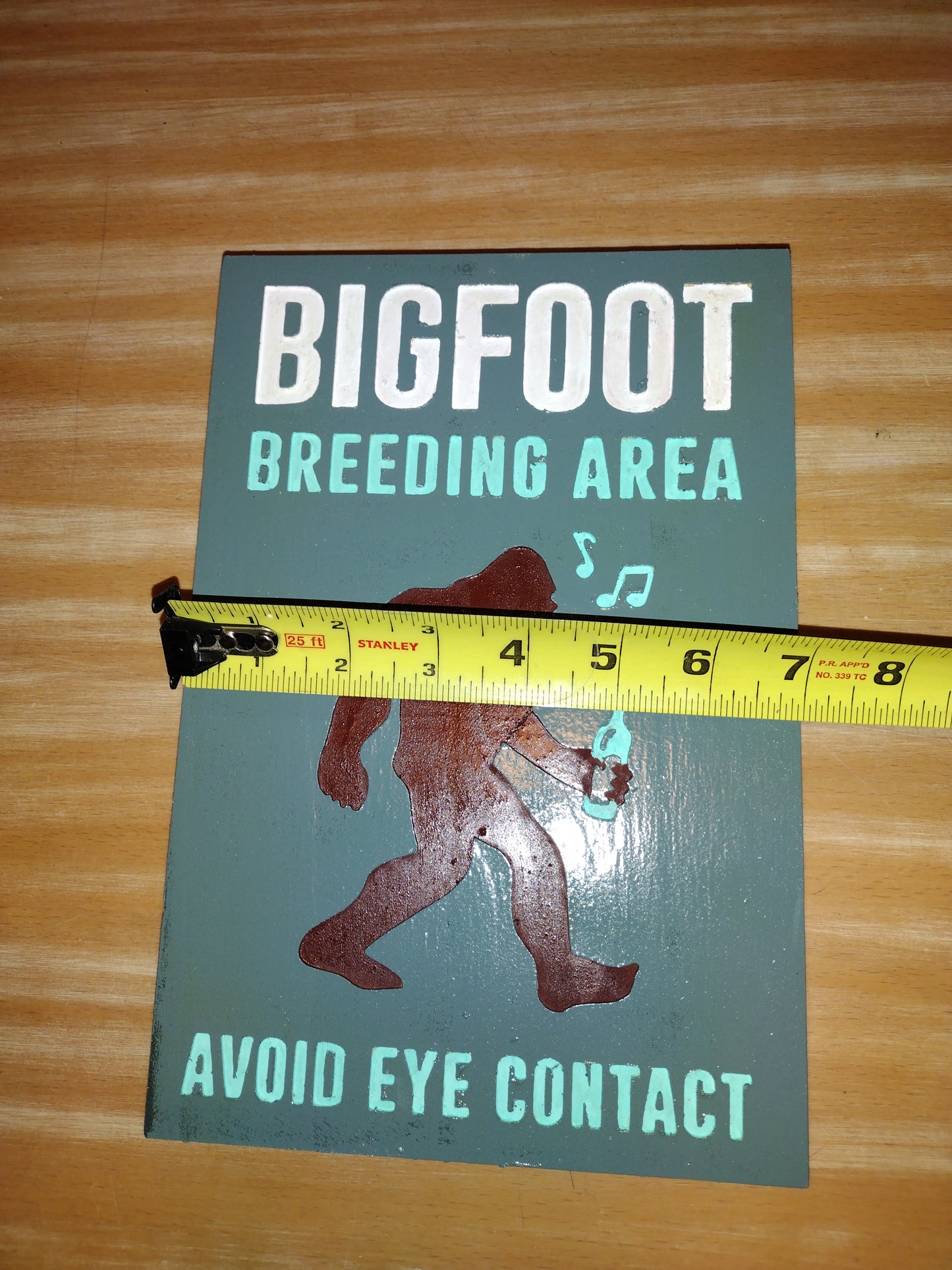 Bigfoot breeding area.