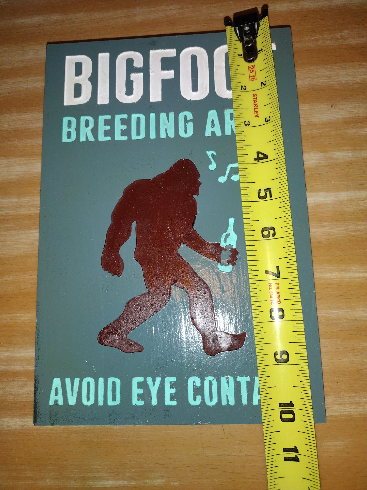 Bigfoot breeding area.