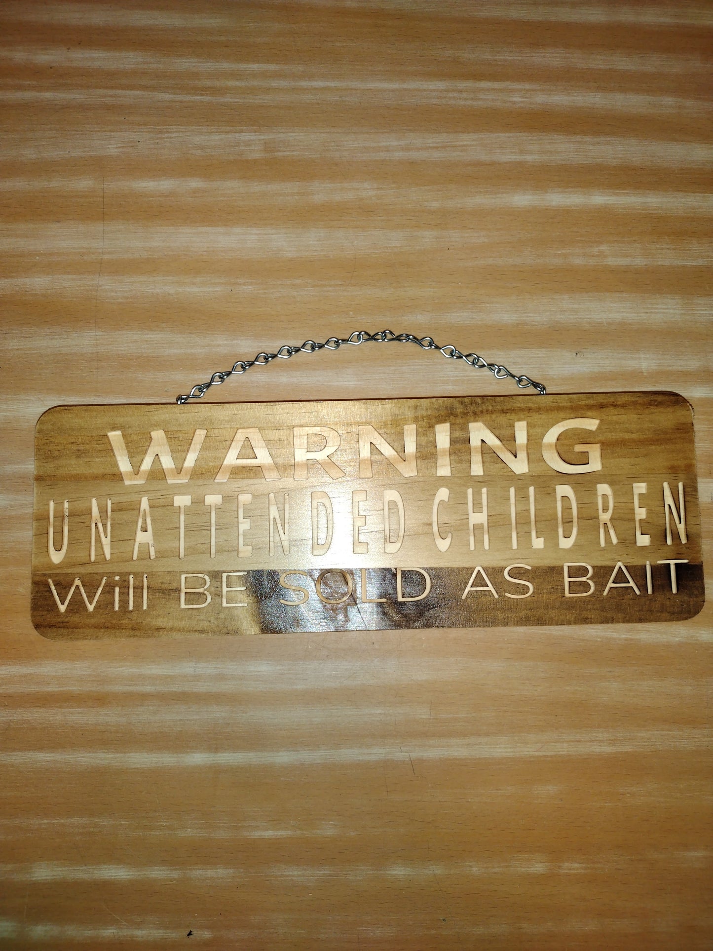 Warning small children