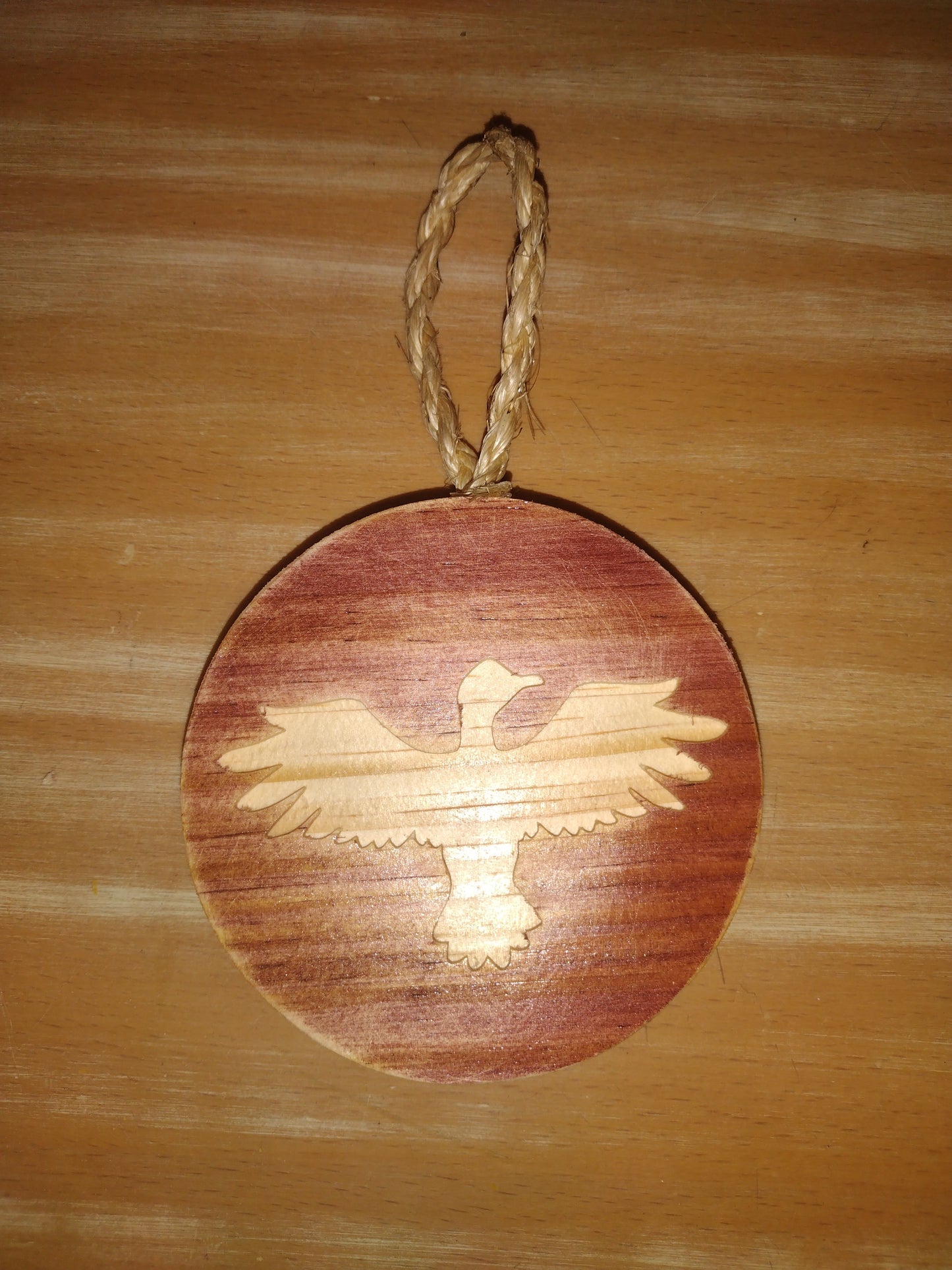 Duck and deer ornaments