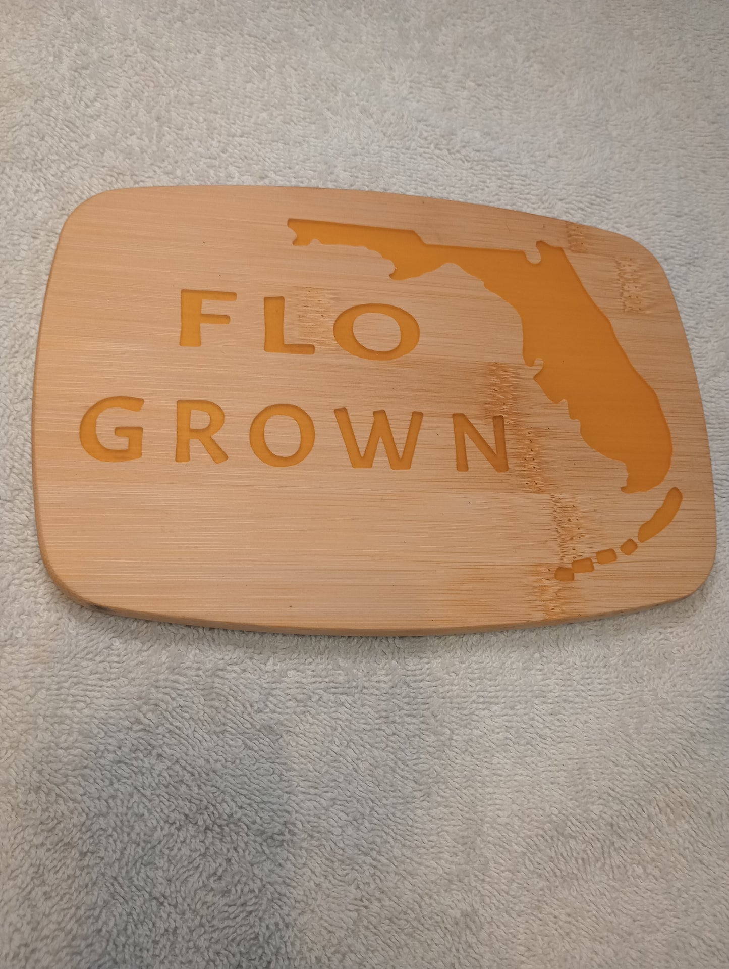 Florida grown cutting board small