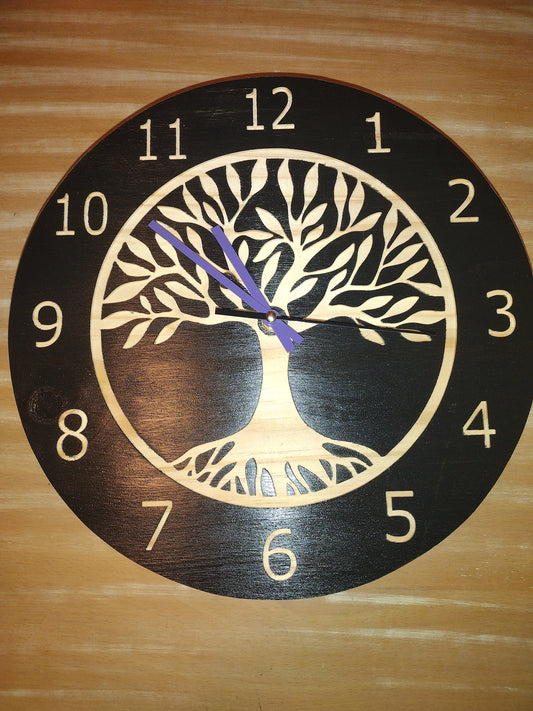 Tree of life clock.