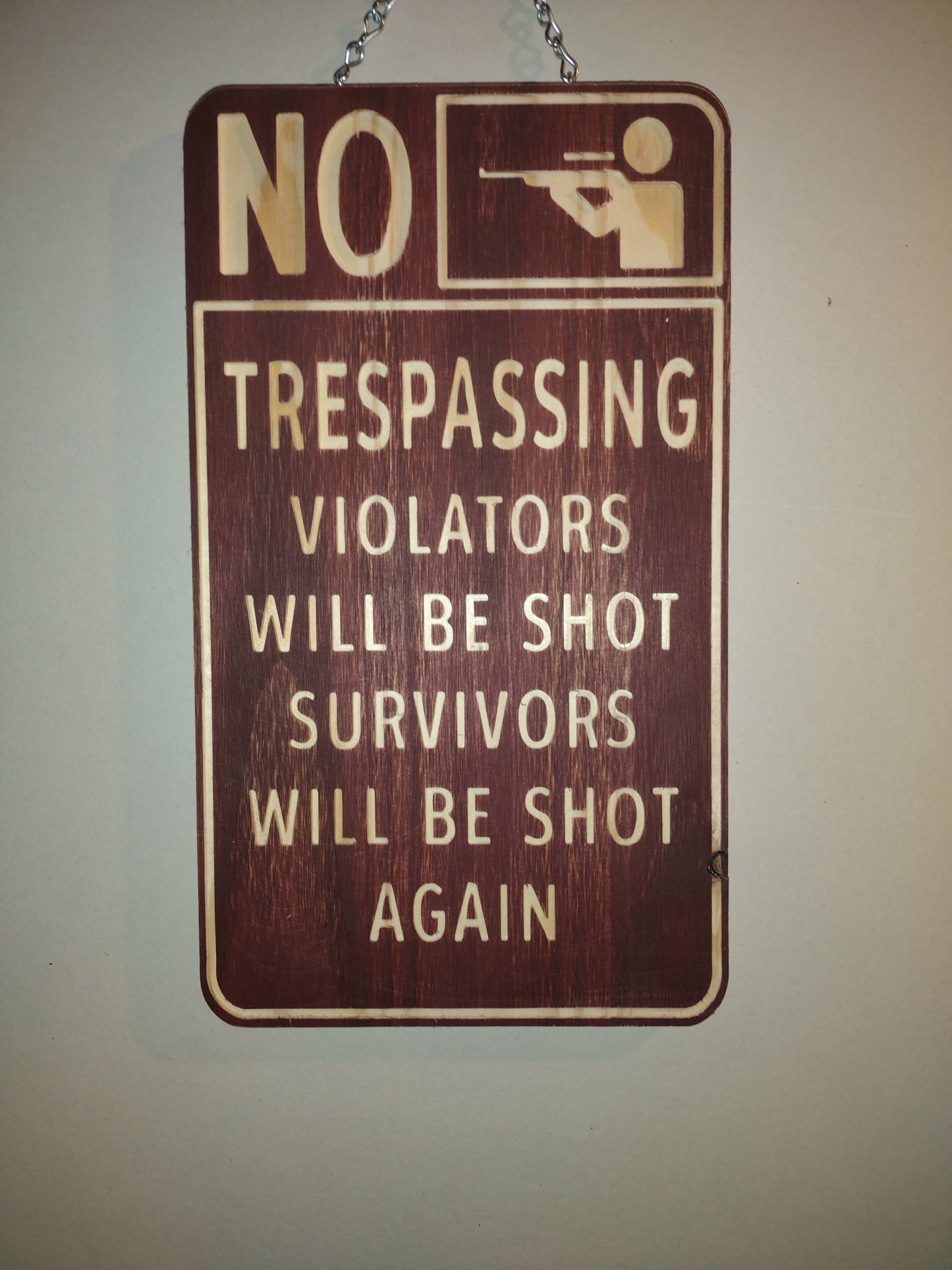 No trespassing