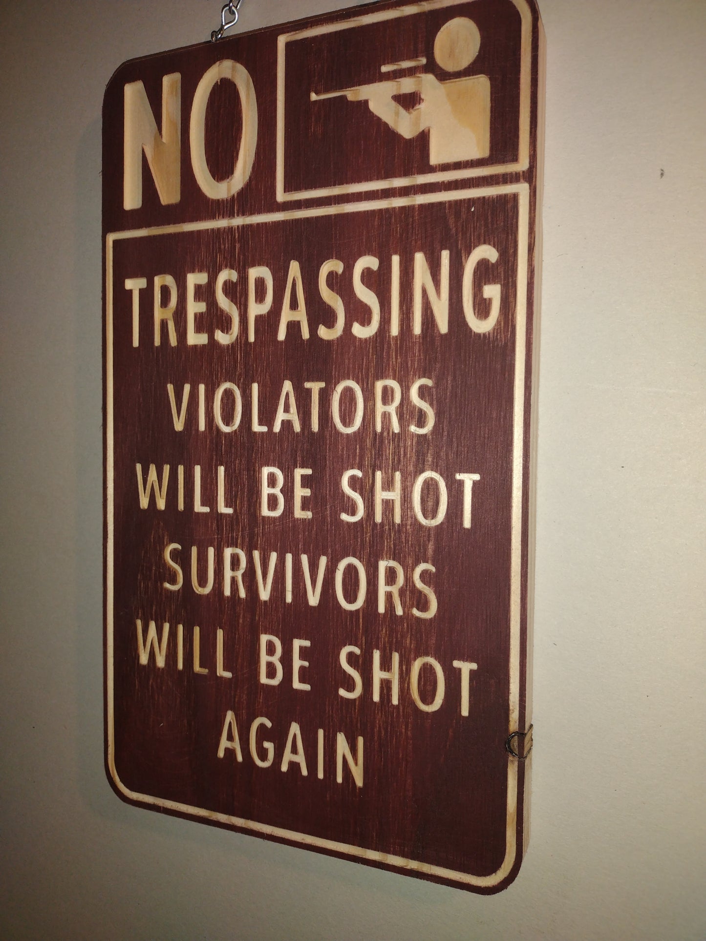 No trespassing