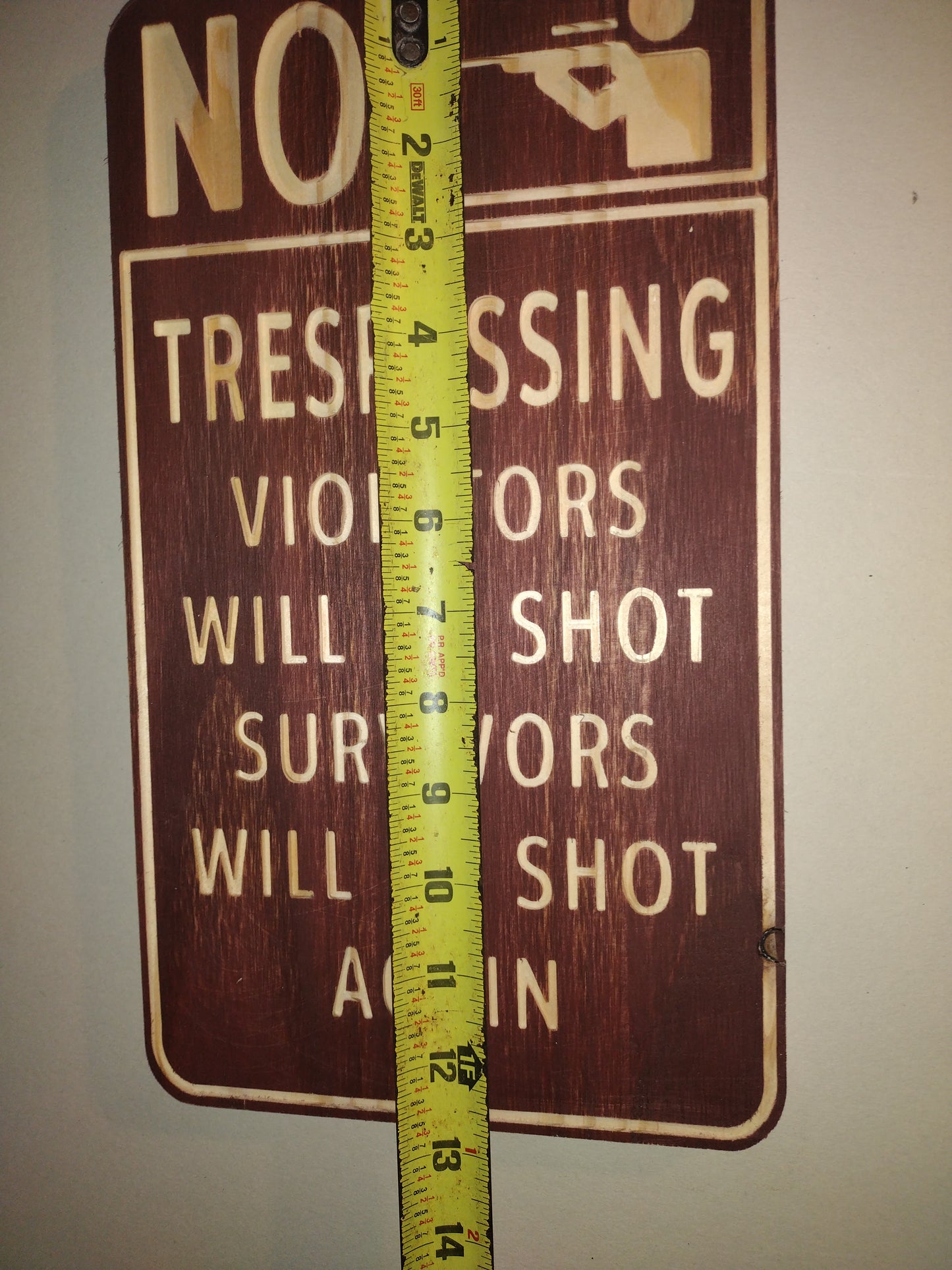 No trespassing