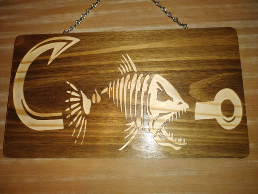 Skeleton fish hook