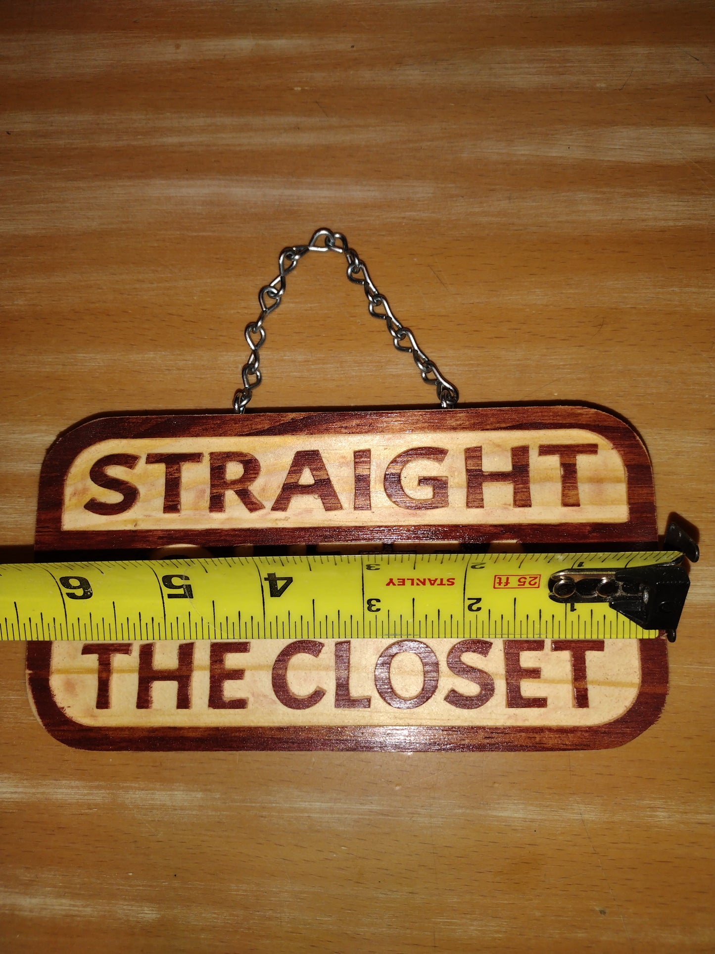 Straight outta the closet