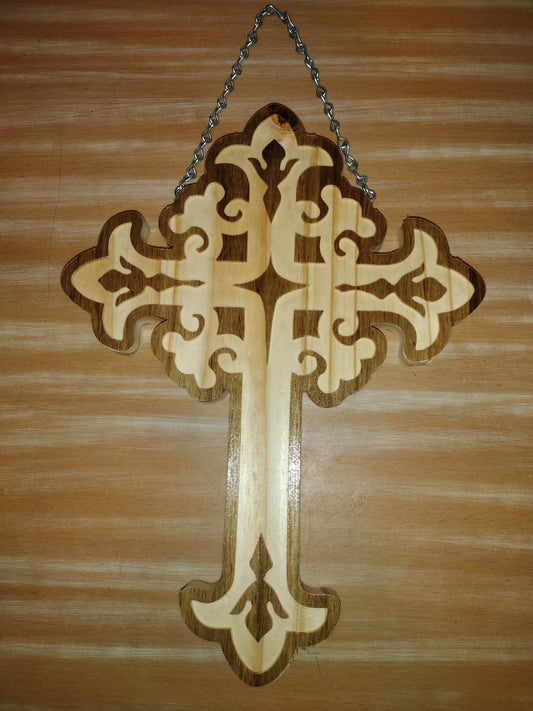 Holy cross. Fancy design