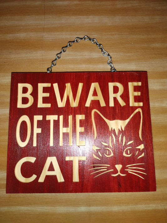 Beware of the cat