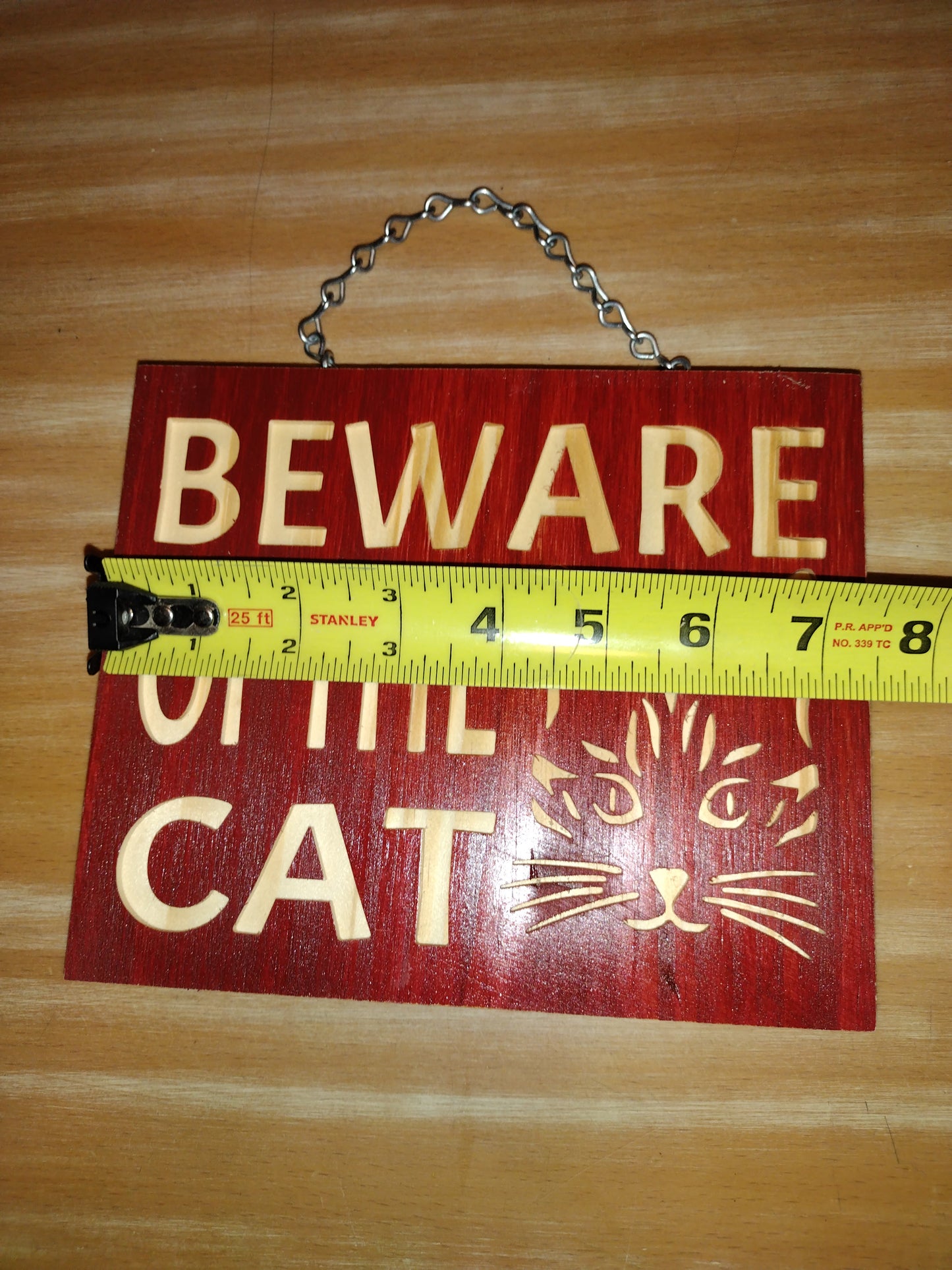 Beware of the cat