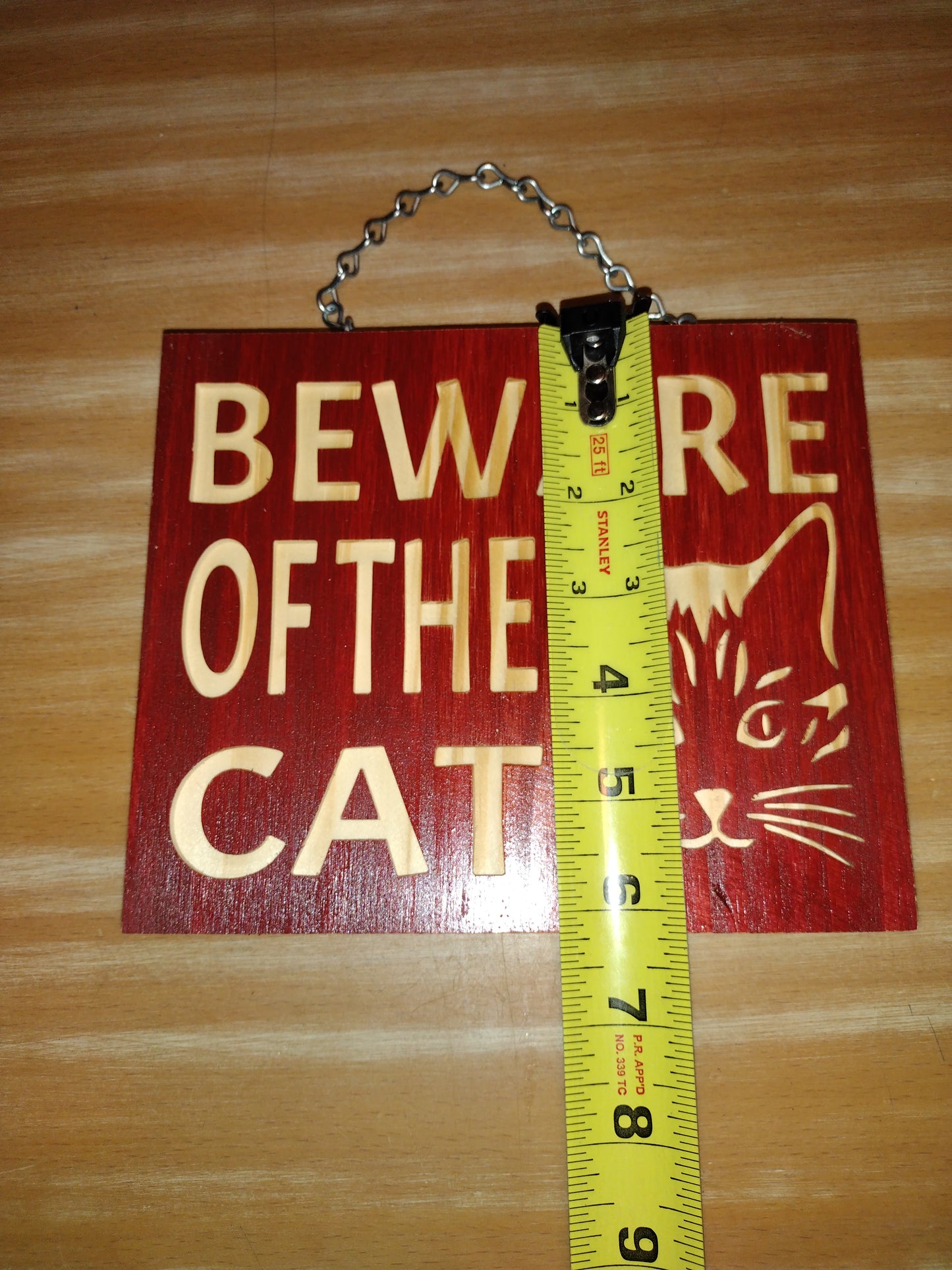 Beware of the cat