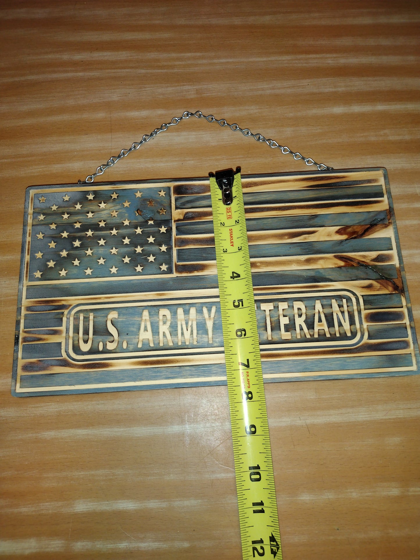 U.S. Army veteran sign