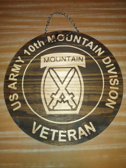 U.S. army 10th mountain division