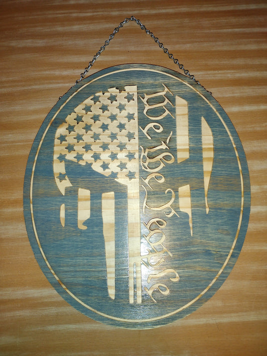 We the people skull