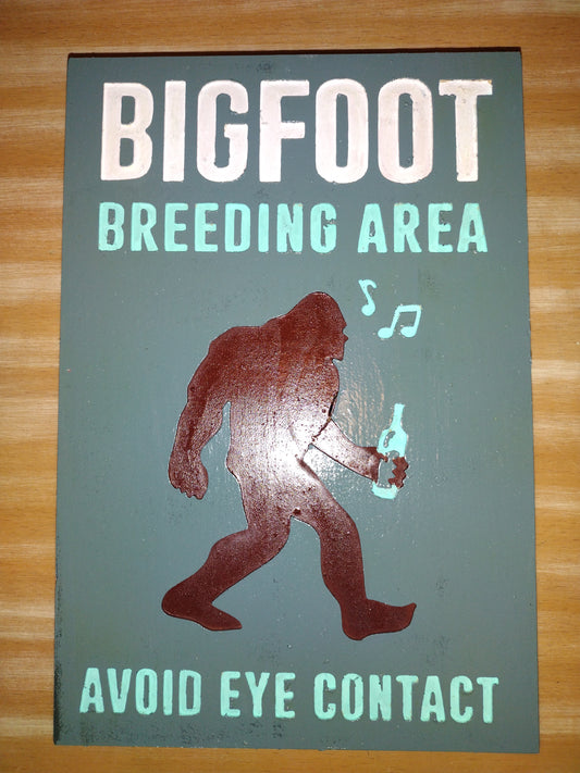 Bigfoot  breeding area.