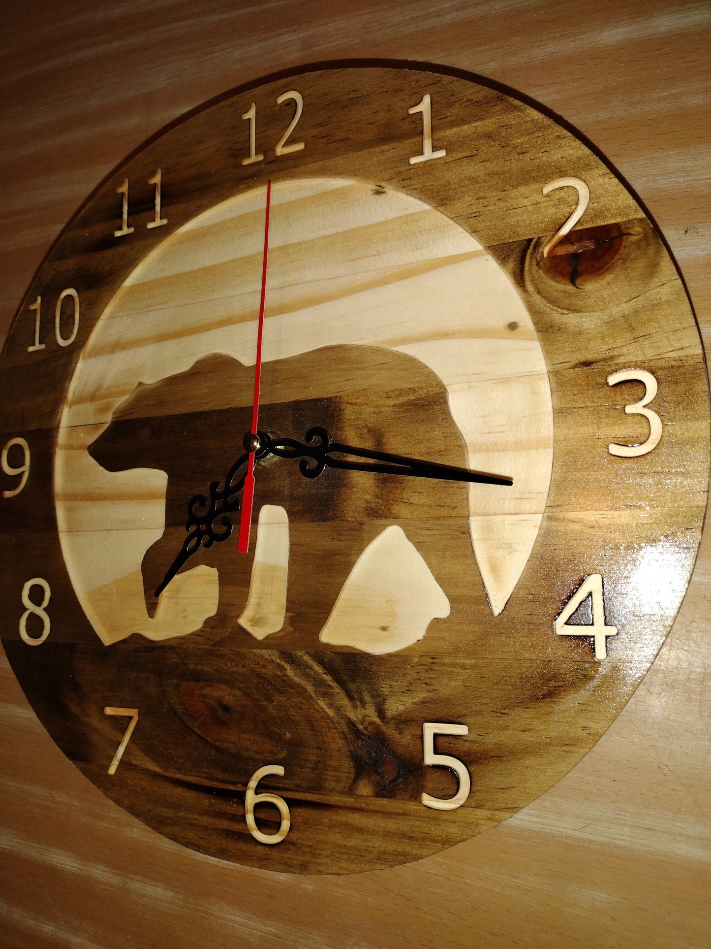 Bear clock