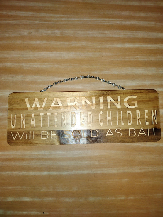 Warning small children