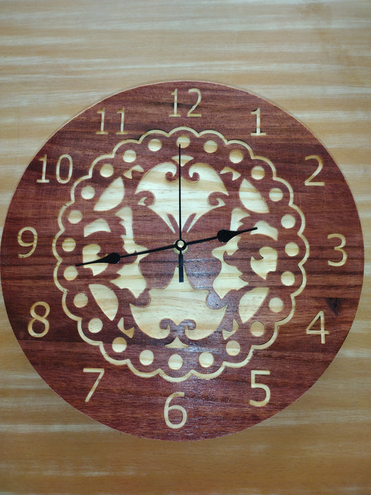 Butterfly clock