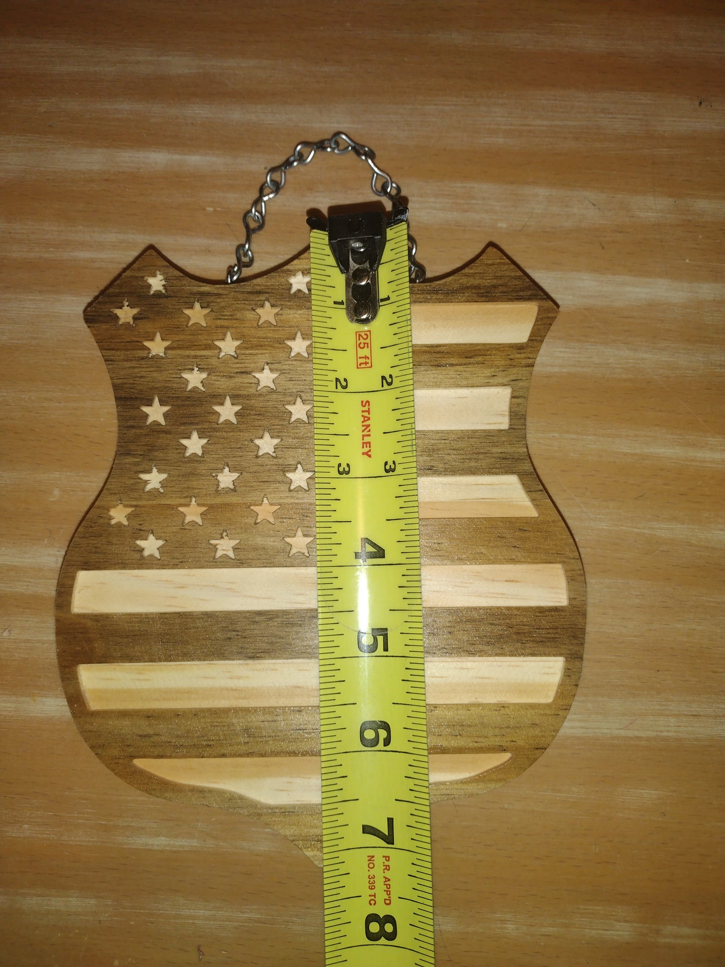 Police badge flag