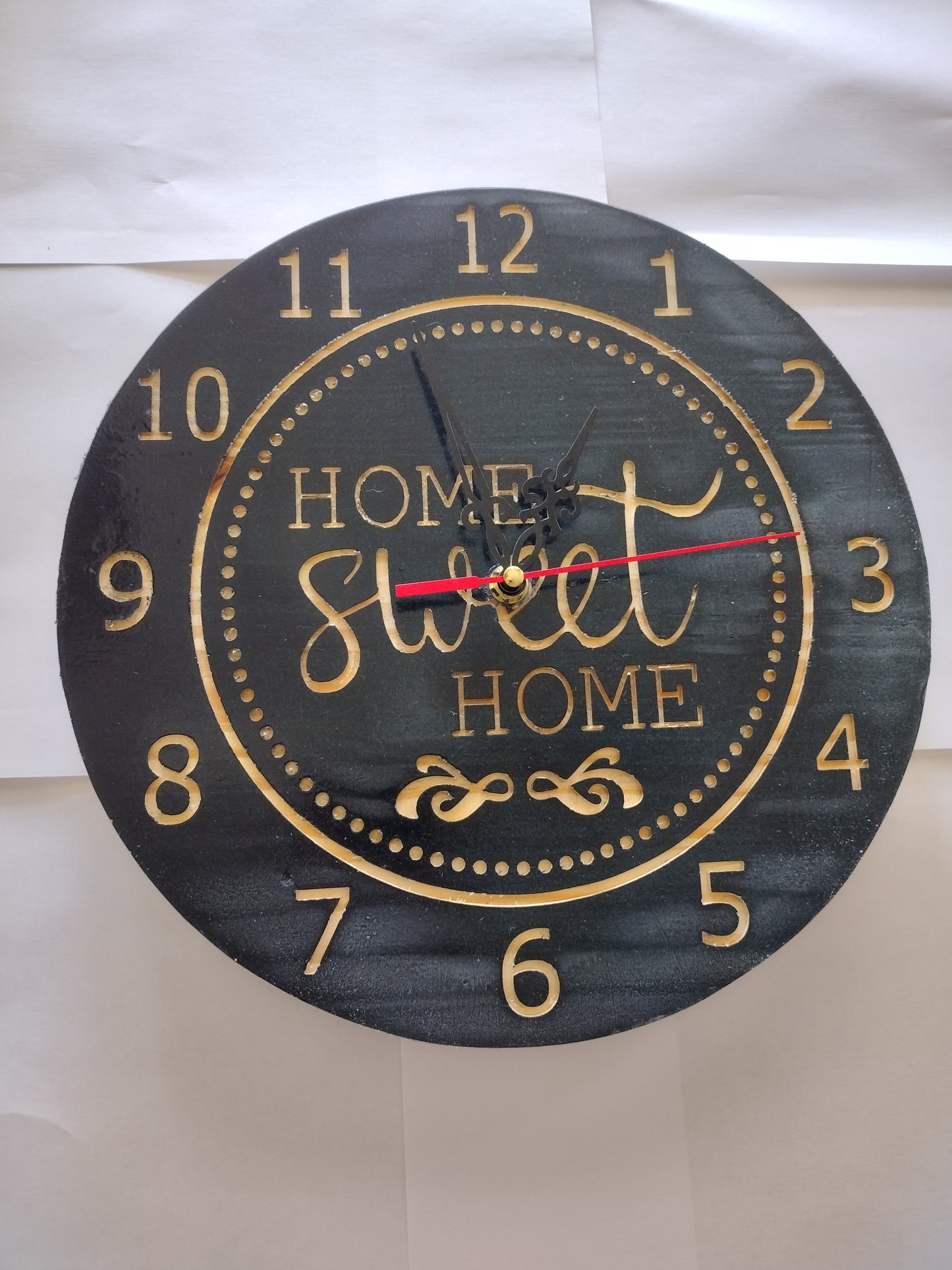 Home sweet home clock