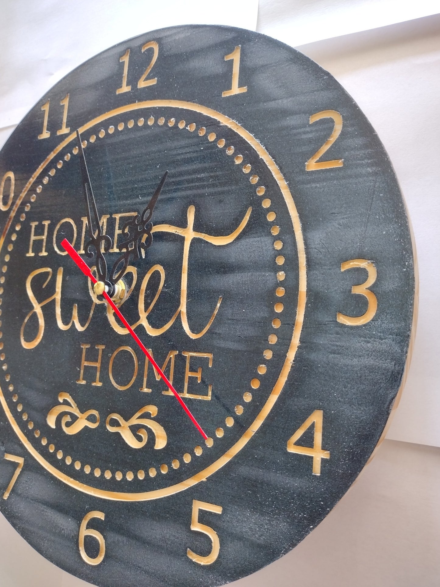 Home sweet home clock