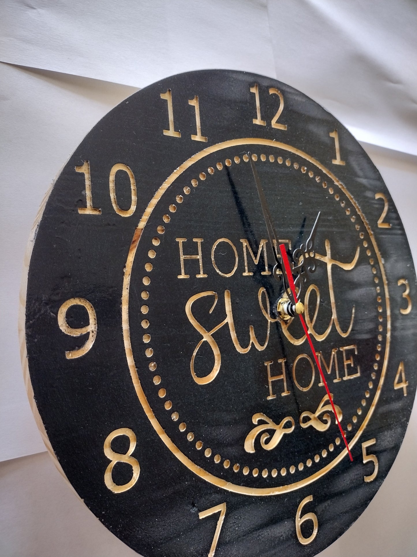 Home sweet home clock